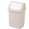 Šiukšliadėžė Curver Click-It 4043 / R004086, šviesiai ruda sp., 15 l, 43.8 cm x 23.5 cm