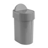 Atkritumu tvertne Gedy Junior - Grigio 8009 08, pelēka krās., 4.8 l, 34 cm x 21 cm