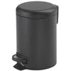 Šiukšliadėžė Gedy Potty 3309, juoda sp., 5 l, 27.5 cm x 26.8 cm
