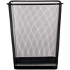 Kvadratinė šiukšliadėžė OKKO 68405, 20 l, juoda