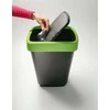 Šiukšliadėžė Rotho 1754508850, juoda sp./pilka sp., 50 l, 60.2 cm x 29.8 cm