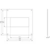 Kondicionierius Plastikinis flanšas EUROPLAST KF, 110 x 55 mm