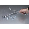 Raktas Forte Tools DIN838, 413-1017, 390 mm, 21 - 23 mm