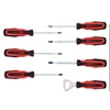 6 dalių atsuktuvų rinkinys KS TOOLS Torx su priedu
