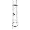 Finebooks Augalų atrama Garden Center, 28 cm x 28 cm, 120 cm, metalinė