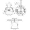 Aukšto dažnio jutiklis Vexen Electric WAVO HF-360-16AW, 600 W