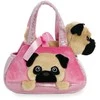 FANCY PALS AURORA Pliušinis mopsas rankinėje, 20 cm