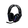 Belaidės ausinės Logitech G733. juoda