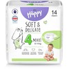 Sauskelnės Happy, 4 dydis, 8–14 kg, 14 vnt.