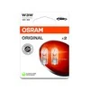 OSRAM Automobilinės lemputės 3W 12V W2.1x9.5D 2vnt