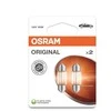 Automobilio lemputė Osram 6438-2BL, kaitrinė, skaidri sp., 12 V