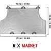 Automobilių langų danga Bottari, 215 cm x 125 cm