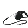 Automatinis pavadėlis Flexi 22627, juodas, 5 m