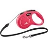Automatinis pavadėlis Flexi New Classic 22504, raudonos spalvos, S 5m