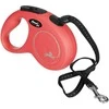 Automatinis pavadėlis Flexi New Classic 22504, raudonos spalvos, S 5m