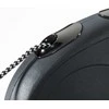 Automātiskā pavada Flexi New Classic Cord, melna krās., S 5m