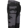 B Safety Bo_Safety Darbo kelnės Bo Safety Cirius, juoda/pilka, 56 dydis