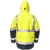 B Safety Darba jaka Baltic Canvas HI-VIS FB-8946 L, zila krās./dzeltena krās., L dydis