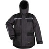 B Safety Vyriška darbo striukė „Baltic Canvas FB-8924“, juoda/pilka, XXL dydis