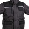 B Safety Vyriška darbo striukė „Baltic Canvas FB-8924“, juoda/pilka, XXL dydis
