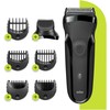 Braun | Shaver | Series 3 Shave&amp;Style 300BT | Operating time (max) 30 min | NiMH | Juodas/Žalias