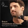 Braun 9675CC Barzdaskutė Series 9 PRO+ Clean&Charge +Power Case / pilkas