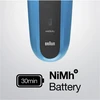 Barzdaskutė Braun 310BT WD, ni-mh, mėlyna sp./juoda sp.