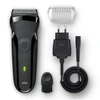 Barzdaskutė Braun Series 3 300S, ni-mh, juoda sp./pilka sp.