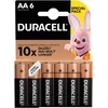 Duracell Basic Pagrindinė AA/LR6 baterijos lizdinė plokštelė po 6