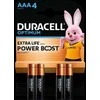 Elementai DURACELL OPTIMUM. AAA/LR03. 1.5V. 4 vnt