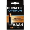 Elementai DURACELL OPTIMUM. AAA/LR03. 1.5V. 4 vnt