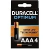 Elementai DURACELL OPTIMUM. AAA/LR03. 1.5V. 4 vnt