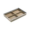 Batų valymo vonia Aco Vario 00400, polimerinis betonas, cinkuotas plienas, 100 cm x 50 cm