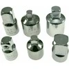 Beast Adapterių komplektas 1/4" - 3/8" - 1/2" 6 vnt.