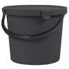 Berry Bucket Kibiras Plast Team 60790807, 10 l, pilka sp.