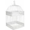 Besk Dekoratyvinis narvelis 23x23x43cm Antikinis baltas