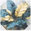 Besk Nuotrauka ant drobės Lapas 3 3D 50x50cm