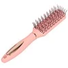 Besk OLIVIA Plaukų šepetys 23cm šviesiai rožinis (1 vnt.)