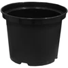 Vazonas BESK Apvalus Juodas 22 cm 5.4 L