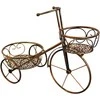 Besk Stovas gėlių vazonams Dviračio Formos Bronzos 55x25x43cm