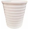 Besk Gėlių vazonas plastikinis 35x38cm, baltas