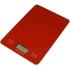 Virtuvinės svarstyklės Besk Svari virtuves digitālie 5kg sarkani