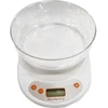 Virtuvinės svarstyklės Besk Svari virtuves digitālie ar trauku 5kg balti