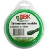 Besk Žoliapjovės laidas 3,0 mm * 15 m suktukas