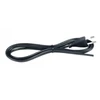 Besk Maitinimo laidas su kištuku 2x0.75mm² 2m Juodas