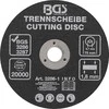 Bgs Technic Pjovimo diskas pneumatiniam diskiniam pjovikliui | Ø 75 x 1,8 x 9,7 mm (3286-1)