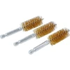 Bgs Technic Žalvariniai šepečiai vamzdeliams | 18 mm | 6,3 mm (1/4") | 3 vnt. (3078-18-M)