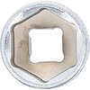 Bgs Technic Galvutė šešiakampė | 6,3 mm (1/4") | 13 mm (2485)