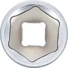 Bgs Technic Galvutė šešiakampė | 6,3 mm (1/4") | 14 mm (2486)