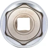 Bgs Technic Galvutė šešiakampė ilga | 12,5 mm (1/2") | 38 mm (9846)